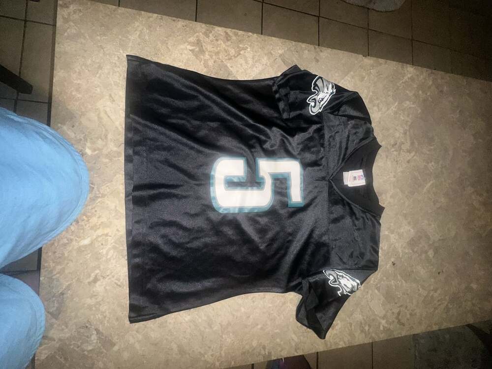 NFL Philadelphia Eagles Donovan McNabb #5 Black For Her Jersey Medium